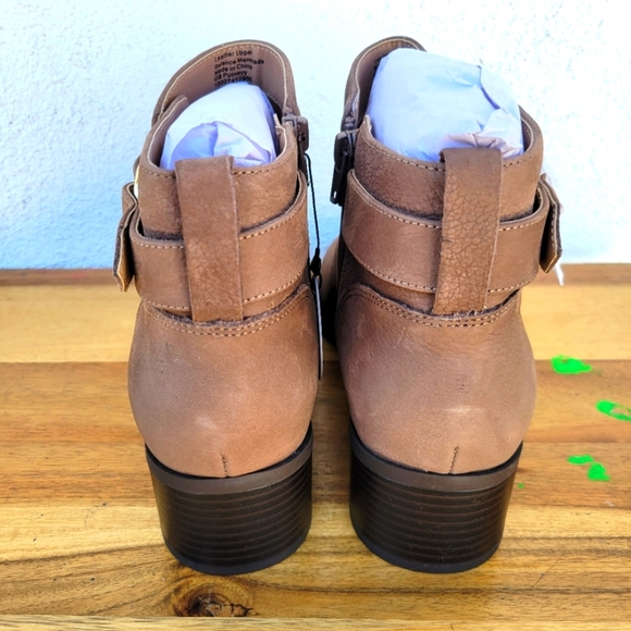 New Giani Bernini Memory Foam Putneyy Taupe Ankle boots Women's Size 10 - Picture 14 of 16